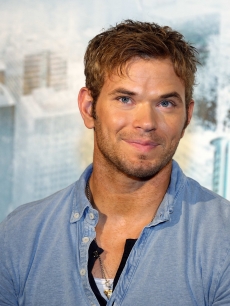 Kellan Lutz attends ‘Bait 3D’ press conference in Shanghai, China on October 11, 2012