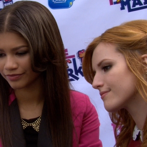 Zendaya & Bella Throne Are Ready To Bust A Move At Make Your Mark