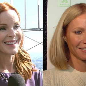 Marcia Cross Lights Up New York & Gwyneth Paltrow Talks Losing Her Baby Weight
