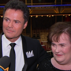 Donny Osmond & Susan Boyle Perform On Dancing With The Stars: All Stars