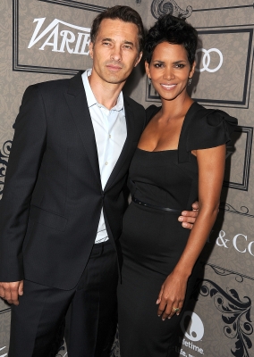 Olivier Martinez and Halle Berry arrives at the Variety’s Power Of Women Presented By Lifetime at the Beverly Wilshire Four Seasons Hotel, Beverly Hills, on October 5, 2012