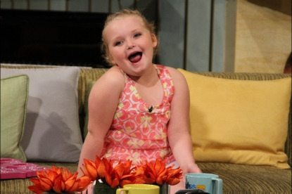 Alana Thompson — aka Honey Boo Boo — visits Access Hollywood Live on October 16, 2012