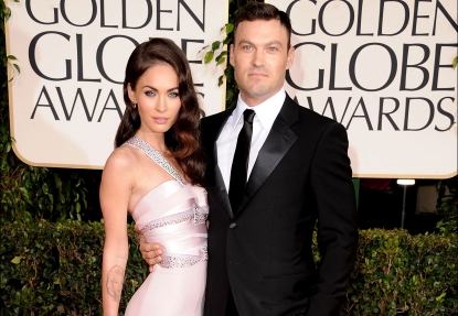 Megan Fox and Brian Austin Green attend the 68th Annual Golden Globe Awards in Beverly Hills, Calif. on January 16, 2011