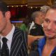 Helio Castroneves and Drew Lachey