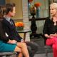 ‘Parenthood’ star Monica Potter chats with Kit Hoover and Billy Bush on Access Hollywood Live on October 10, 2012