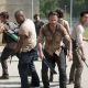 The gang fend off the walkers on the Season 3 premiere of ‘The Walking Dead’