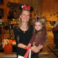 Ryan Patterson and daughter Harlow at the Access Hollywood Live Kids Halloween Fashion show
