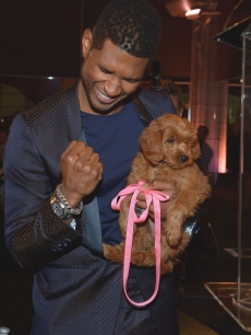 Usher Raymond IV attends the second annual Pencils of Promise Gala at Guastavino’s in New York City on October 25, 2012 