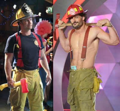 Scott Porter in ‘Hart of Dixie,’ Joe Manganiello in his Magic Mike gear at the MTV Movie Awards