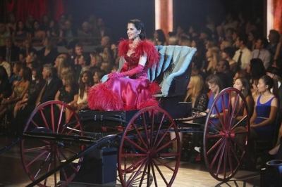 Kelly Monaco takes the stage during Week 6 of ‘Dancing with the Stars: All-Stars,’ Oct. 29, 2012