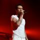 Adam Levine of Maroon 5 performs at the ‘Love the Journey’ concert for Citi/AAdvantage cardmembers at the Orpheum Theatre in Los Angeles on Friday, Oct. 19, 2012 