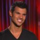 Taylor Lautner chats with Access’ Shaun Robinson at the ‘Breaking Dawn - Part 2’ junket on November 1, 2012 