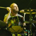 Will Champion of Coldplay performs at Piedmont Park in Atlanta, Georgia on September 24, 2011 
