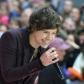 Harry Styles of One Direction performs on NBC’s ‘Today’ at Rockefeller Plaza in New York City on November 13, 2012 