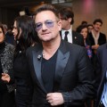 Bono arrives for the third day of the 2012 International Herald Tribune’s Luxury Business Conference held at Rome Cavalieri on November 16, 2012 in Rome, Italy