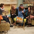 Willie, Korie, Phil and Miss Kay Robertson of ‘Duck Dynasty’ visit Access Hollywood on November 19, 2012 