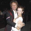 Stephanie Rose Bongiovi and her dad, Jon Bon Jovi attend the White Trash Beautiful Clothing Label Launch at Indig02 in London on June 23, 2010 