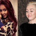 Snooki and baby Lorenzo, Miley Cyrus
