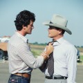 Patrick Duffy and Larry Hagman film ‘Dallas,’ 1980