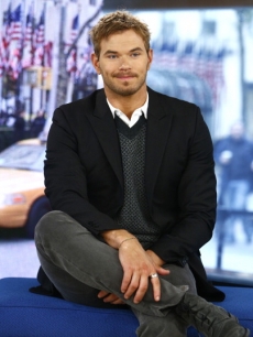 ‘Twilight’s’ Kellan Lutz appears on the NBC’s ‘Today’ show in New York City on November 16, 2012 