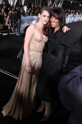 Kristen Stewart and Shaun Robinson pose at “The Twilight Saga: Breaking Dawn - Part 2” Hollywood premiere