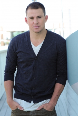 Channing Tatum poses for a portrait at the press junket for his new film ‘Magic Mike’ at the Thompson Hotel in Toronto on June 14, 2012 