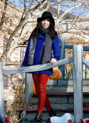Carly Rae Jepsen is seen at the 86th Annual Macy’s Thanksgiving Day Parade in New York City on November 22, 2012