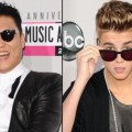 Psy, Justin Bieber