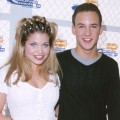 Danielle Fishel & Ben Savage during Nickelodeon’s 12th Annual Kids Choice Awards at UCLA Pauley Pavillion in Westwood, California in 1999