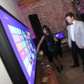 Access’ Shaun Robinson and Billy Bush inside the Microsoft All Access Holiday Party on December 6, 2012 in Los Angeles