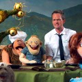 Neil Patrick Harris serves the Henson Alternative puppets in a scene from ‘Neil’s Puppet Dreams’ on Nerdist Channel on YouTube