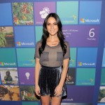 Olivia Munn hits the red carpet at the Microsoft All Access Holiday Party on December 6, 2012 in Los Angeles