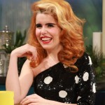 Paloma Faith stops by Access Hollywood Live on December 10, 2012 