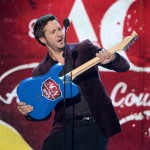 Luke Bryan accepts the Artist of the Year award onstage during the 2012 American Country Awards at the Mandalay Bay Events Center, Las Vegas, on December 10, 2012
