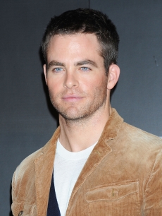 Chris Pine attends the ‘Star Trek Into Darkness’ Special Footage Presentation at 109 Cinemas Kiba in Tokyo on December 4, 2012