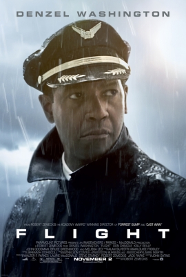 Denzel Washington stars in the drama ‘Flight,’ as a pilot saving lives after an airplane crash, coming out on November 2, 2012 