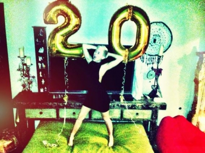 Miley Cyrus celebrates her 20th birthday on November 23, 2012