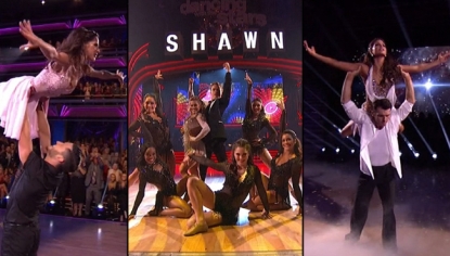 Kelly Monaco and Valentin Chmerkovskiy, Shawn Johnson, Derek Hough and the Fierce Five, Tony Dovolani and Melissa Rycroft