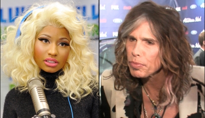 Nicki Minaj, Steven Tyler