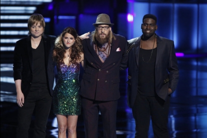 The final four contestants on ‘The Voice’