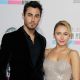 NFL Player Scotty McKnight and Actress Hayden Panettiere attend the 40th Anniversary American Music Awards held at Nokia Theatre L.A. Live on November 18, 2012 in Los Angeles