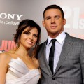 Channing Tatum and his wife Jenna Dewan arrive at the premiere of ‘21 Jump Street’ on March 13. 2012 in Los Angeles