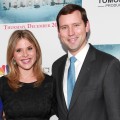 Jenna Bush Hager and husband Henry Chase Hager attend ‘A White House Christmas: First Families Remember’ Premiere Party at Tenjune, New York City, on December 12, 2012