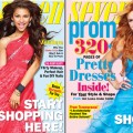 Zendaya and Bella on the covers of Seventeen Prom