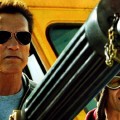 Arnold Schwarzenegger and Johnny Knoxville in ‘The Last Stand’