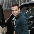 Liam Payne seen arriving at a recording studio in Islington on January 8, 2013 in London