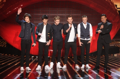 One Direction perform during ‘The X Factor’ finale, Dec. 20, 2012