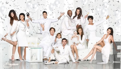 The 2012 Kardashian Family Christmas card