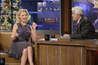 Katherine Heigl visits ‘The Tonight Show with Jay Leno,’ Dec. 20, 2012