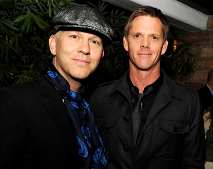 Ryan Murphy and David Miller arrive at the after party for FX’s ‘American Horror Story’ at the Hollywood Roosevelt Hotel on October 3, 2011 in Los Angeles